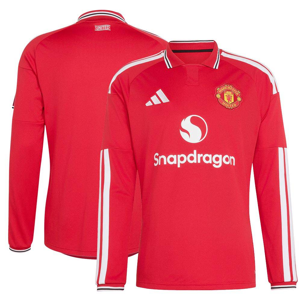 Long Sleeve Player Edition Manchester United Home Apparel 26/27